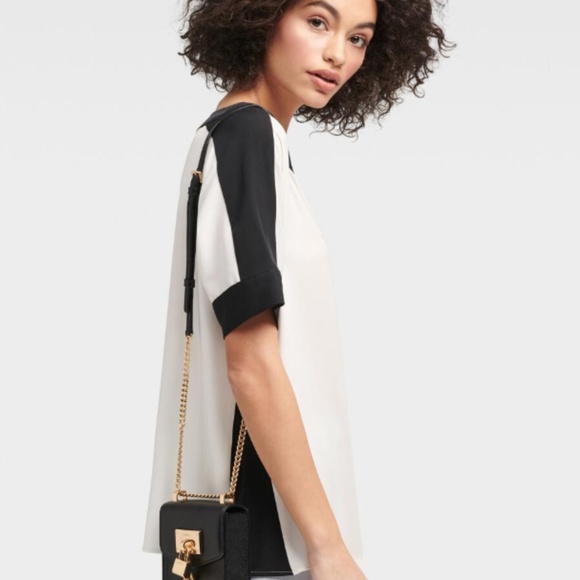 DKNY Elissa Charm Chain Strap Crossbody Purse - Picture 6 of 7